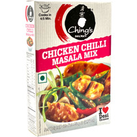 Case of 40 - Ching's Secret Chicken Chilli Masala Mix - 50 Gm (1.76 Oz)