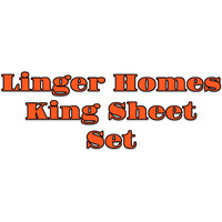 Case of 1 - Linger Homes King Sheet Set