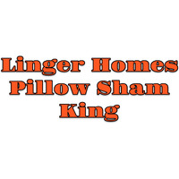 Case of 1 - Linger Homes Pillow Sham King