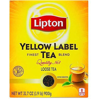 Case of 12 - Lipton Yellow Label Tea - 900 Gm (1.9 Lb)