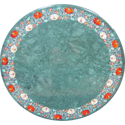 Green Marble Table Top