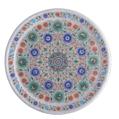 White Marble Plate