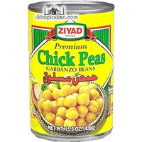 Ziyad Boiled Chickpeas (Garbanzo) (15.5 oz can)