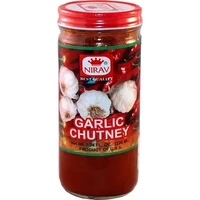 Nirav Garlic Chutney (7.74 oz bottle)