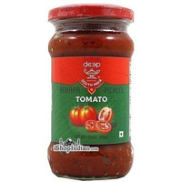Deep South India Tomato Pickle with Garlic (300 gm bottle)