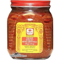 Nirav Extra Hot Methia Lemon Pickle (2 lbs bottle)