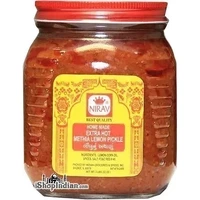 Nirav Extra Hot Methia Lemon Pickle (2 lbs bottle)