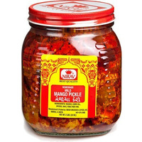 Nirav Mild Mango Pickle (2 lbs bottle)