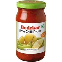 Bedekar Lime Chili Pickle (400 gm bottle)