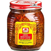 Nirav Extra Hot Mixed Pickle (2 lbs bottle)