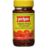 Priya Tomato Pickle without Garlic (300 gm bottle)