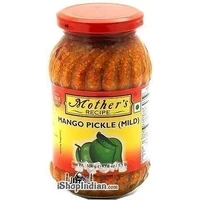 Mother's Recipe Mango Pickle (Mild) (17.6 oz jar)