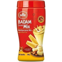 MTR Badam Drink (Almond Drink) Instant MIX (500 gm jar)