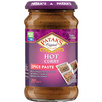 Patak's Curry Paste (Hot) (10 oz bottle)