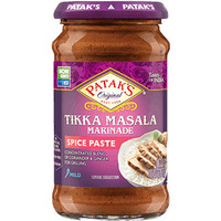 Patak's Tikka Masala Marinade and Grill Sauce (Coriander and Ginger) - Mild (10 oz bottle)