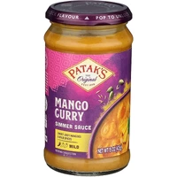 Patak's Mango Curry Simmer Sauce (Mild) (15 oz. bottle)