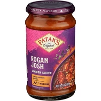 Patak's Rogan Josh Curry Simmer Sauce (Tomato & Cardamom - Medium) (15 oz. bottle)