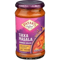 Patak's Tikka Masala Curry Simmer Sauce - Medium (15 oz bottle)