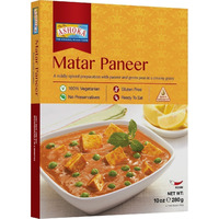 Ashoka Matar Paneer (Ready-to-Eat) (10 oz box)