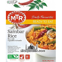 MTR Sambar Rice - Rice with Vegetables & Lentils (Ready-to-Eat) (10.5 oz box)