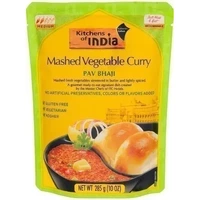 Kitchens of India Pav Bhaji - Mashed Vegetable Curry (Ready-to-Eat) (10 oz box)