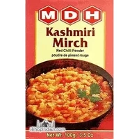 MDH Kashmiri Mirch (Chili) Powder (3.5 oz box)