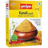 Priya Kandi Podi - Redgram Spice Mix Powder (3.5 oz box)