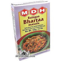 MDH Baingan Bhartaa Masala (Eggplant Curry Spice Mix) (3.5 oz box)