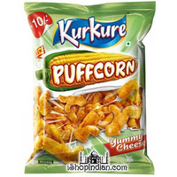 Kurkure - Puffcorn - Yummy Cheese (55 gms bag)