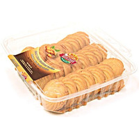Crispy Almond & Honey Shortbread Cookies (350 gms box)
