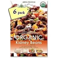 Arora Creations Organic Kidney Beans (Rajmah) Masala - 6 PACK (6 - 26 gm pouches)