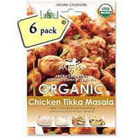 Arora Creations Organic Chicken Tikka Masala - 6 PACK (6 - 26 gm pouches)