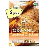 Arora Creations Organic Tandoori Chicken Masala - 6 PACK (6 - 26 gm pouches)