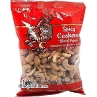 Deep Spicy Cashews - Black Pepper (8 oz bag)