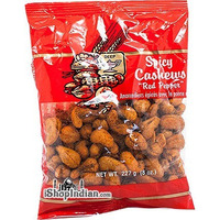 Deep Spicy Cashews - Red Pepper (8 oz bag)
