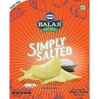 Balaji Wafers Simply Salted Potato Chips (150 gm pack)