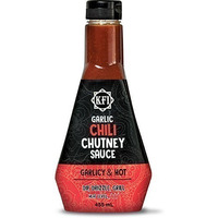 KFI Garlic Chili Chutney Sauce - Spicy (15.4 fl oz bottle)