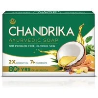 Chandrika Ayurvedic Soap (75 gm box)