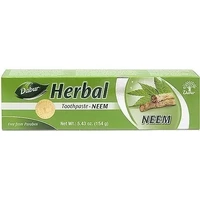 Dabur Herbal Toothpaste with Neem (3.38 oz tube)