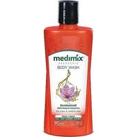 Medimix Ayurvedic Body Wash - Kumkumadi with Natural Glycerine - For Clear and Radiant Skin (10.14 fl oz)