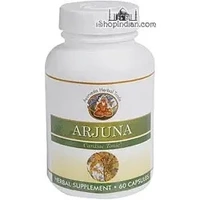 Arjuna - Stress Reliever & Cardiac Tonic (Sandhu's Ayurveda) - 60 Capsules (60 capsules)