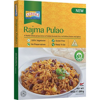 Ashoka Rajma Pulao (Vegan) (Ready-to-Eat) (10 oz box)