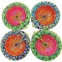 Vibrant Diwali Diya - 4 Pack (#90125) (4 pack)