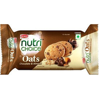 Britannia Nutrichoice Oats Cookies - Chocolate & Almond (75 gm pack)