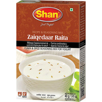 Shan Zaiqedaar Raita - Yogurt Seasoning Mix (40 gm box)