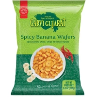 Garvi Gujarat Spicy Banana Wafer (6.3 oz bag)