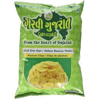 Garvi Gujarat Yellow Banana Wafer (6.35 oz bag)