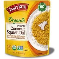 Tasty Bite Organic Indian Coconut Squash Dal (Ready-to-Eat) (10 oz pouch)