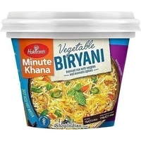 Haldiram's Instant Vegetable Biryani - Basmati Rice with Veggies and Aromatic Spices (2.46 oz pack)