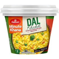 Haldiram's Instant Dal Khichdi - Basmati Rice Cooked with Mildly Spiced Lentils (2.11 oz pack)